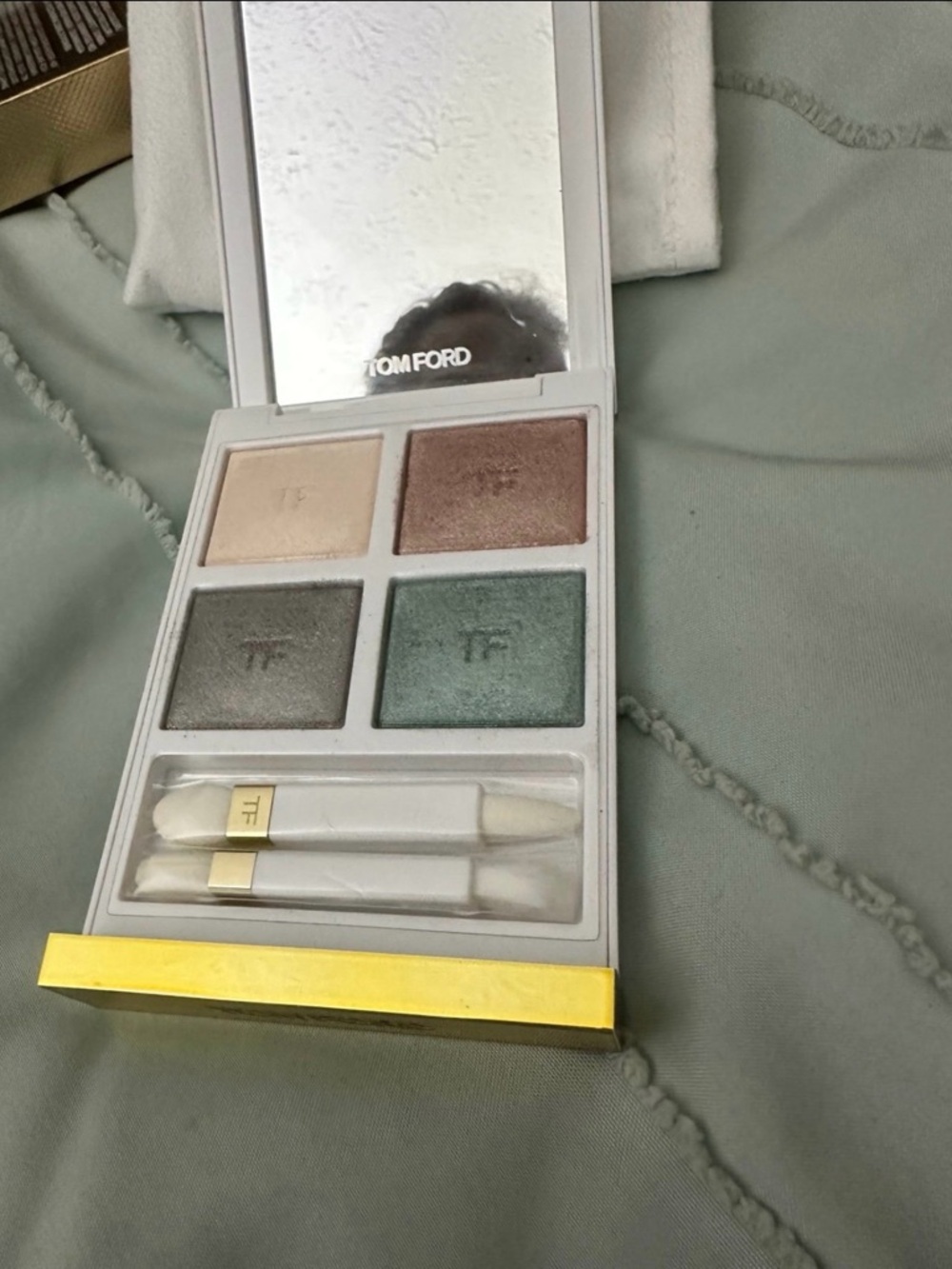 Tom Ford 4 shade eyeshadow palette Limited Edition Soleil 02 Quad & Lipstick 💄